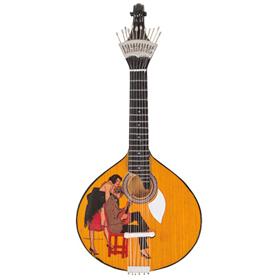 Guitarra portuguesa miniatura